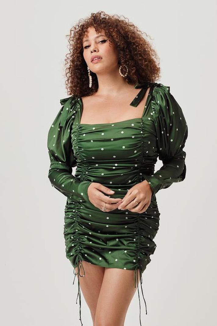 STYLECASTER | Plus-Size Party Dresses with Sleeves