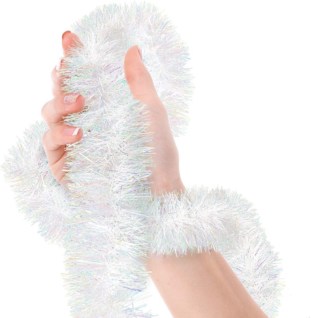 STYLECASTER | Christmas tree decorations | tinsel