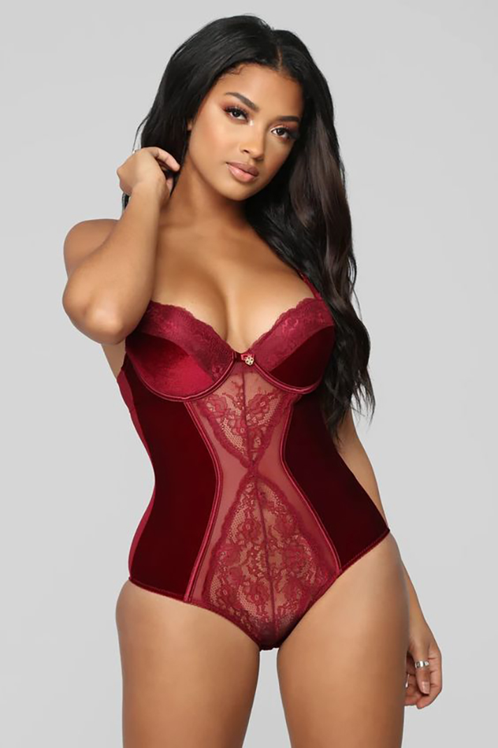 STYLECASTER | Shiny, Sparkly Lingerie Is the Sexiest Way to Ring in the Holidays