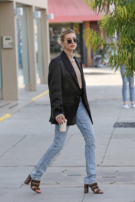 STYLECASTER | Hailey Bieber Street Style Blazers