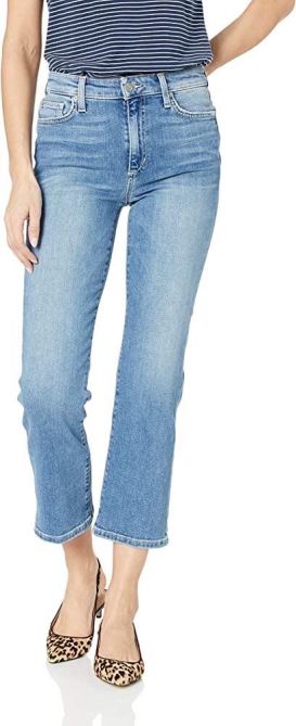 STYLECASTER | 2020 Denim Trends | light was cropped jeans