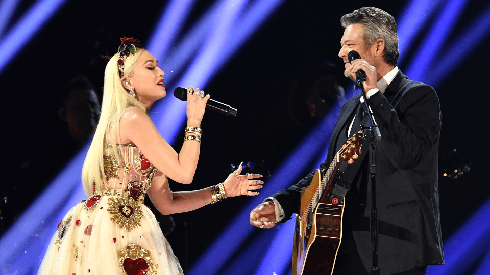 Blake Shelton & Gwen Stefani Grammys 2020