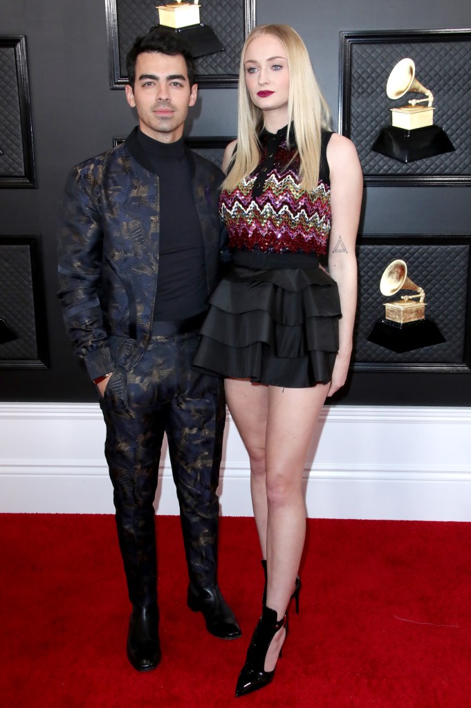 Joe Jonas & Sophie Turner Grammys 2020