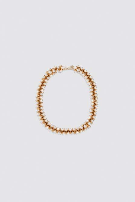 zara spring 2020 pearl necklace