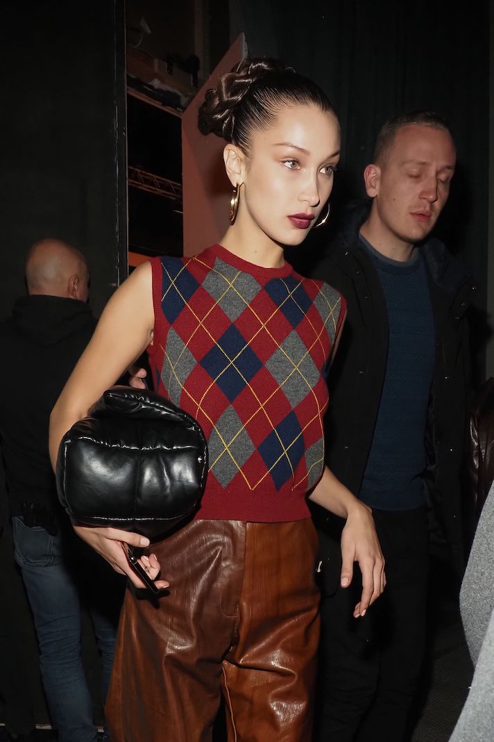 Bella Hadid Milan Fashion Week