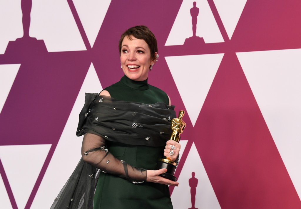Olivia Colman Oscars 2020