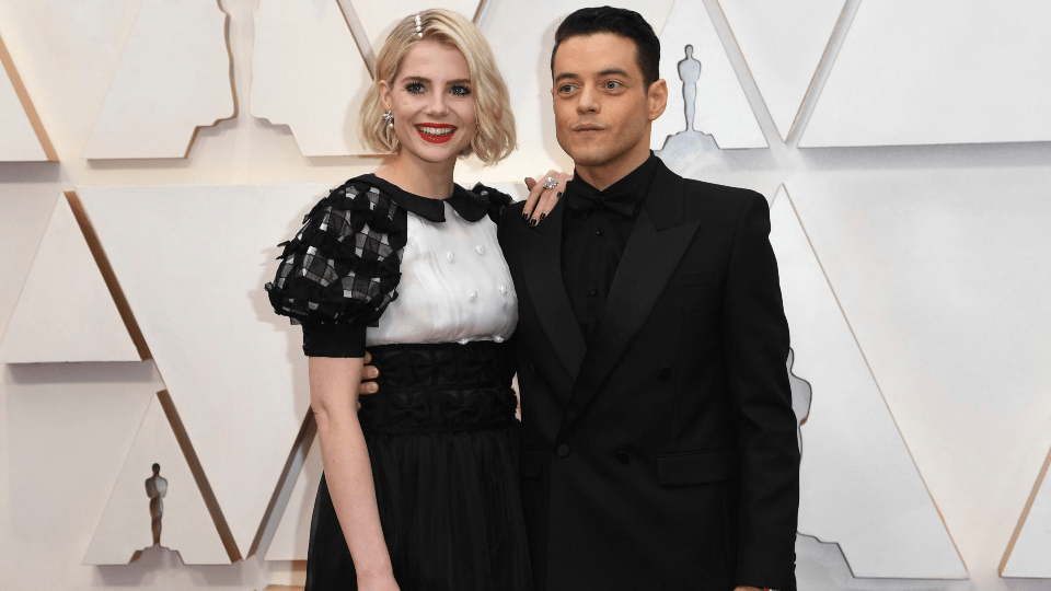 Rami Malek & Lucy Boynton Oscars 2020