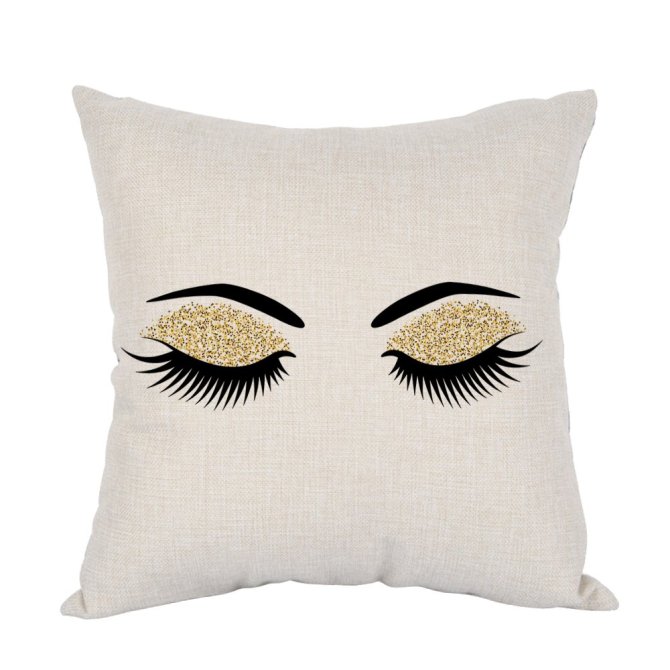 amazon eyelash throw pillow
