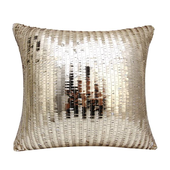 sequin throw pillow cover