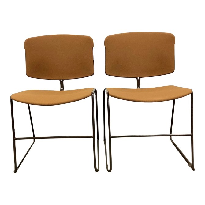 Chairish 1980s Vintage Max Stacker Steelcase Chairs