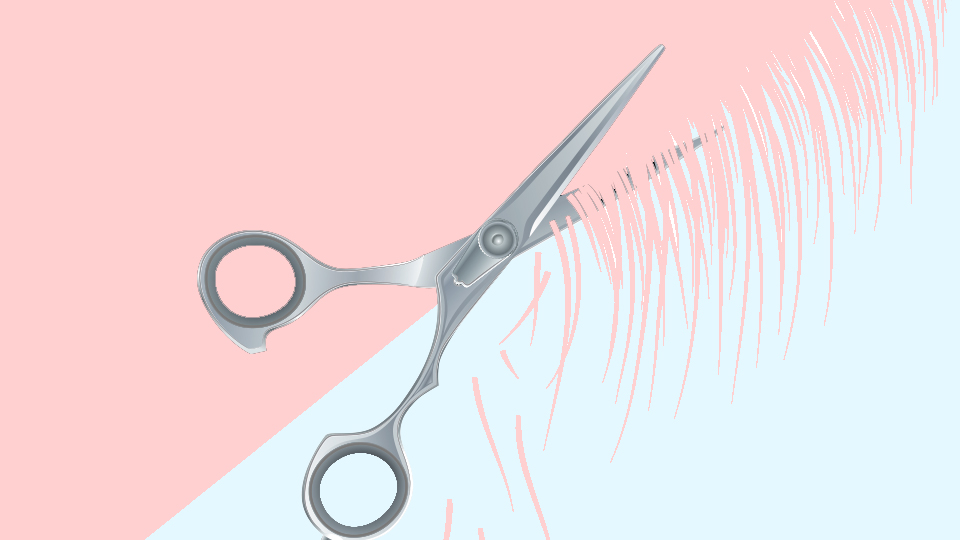 how to cut hair at home