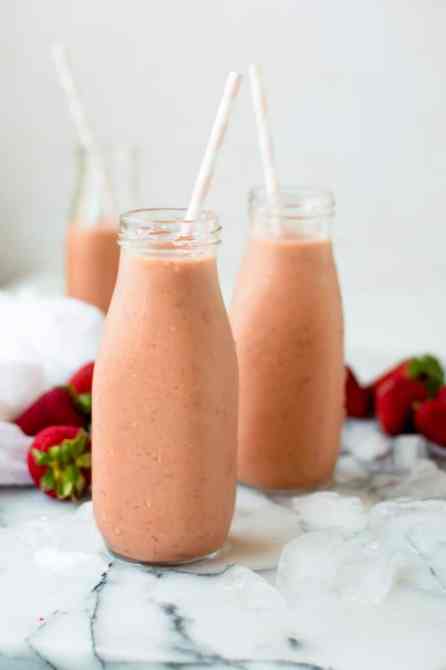 strawberry bell pepper smoothie