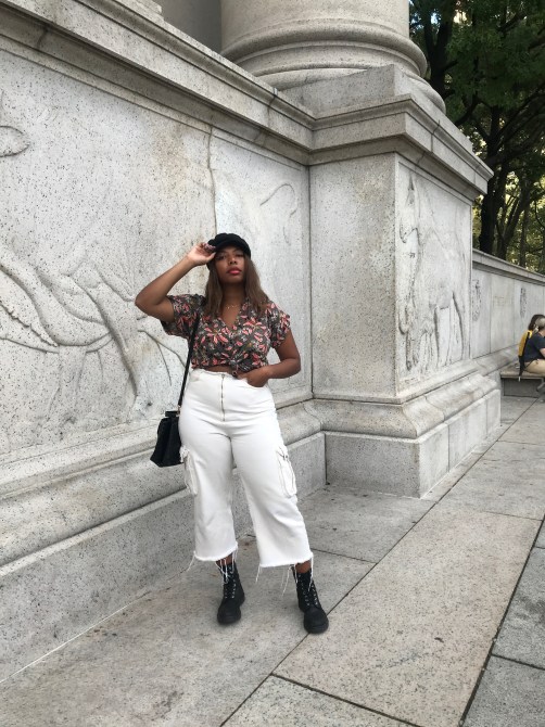 cropped jeans gisele smith