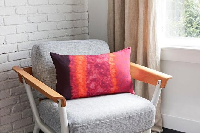 STYLECASTER | Altuzarra x Etsy Home Decor Collection | tie dye pillow