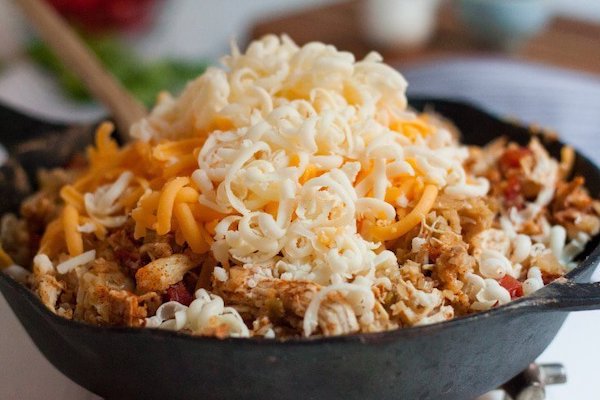 STYLECASTER | Easy Keto Recipes | cheesy mexican skillet