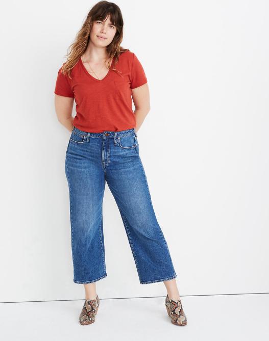 STYLECASTER | Madewell Sale May 2020 | curvy crop jeans