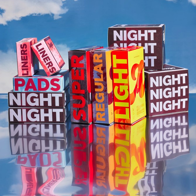 august pads and tampons