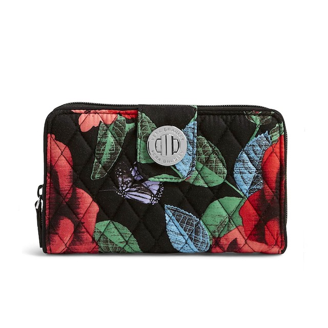 Vera Bradley Women's Signature Cotton Turnlock Wallet