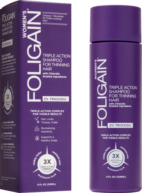 foligain triple action shampoo