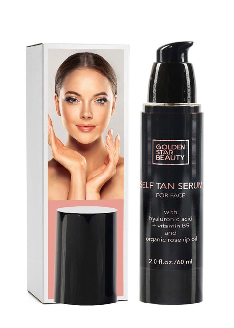 Golden Star Beauty Self-Tanner for Face