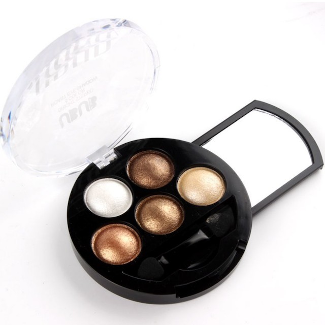 Mallofusa 5 Colors Eye Shadow Palette