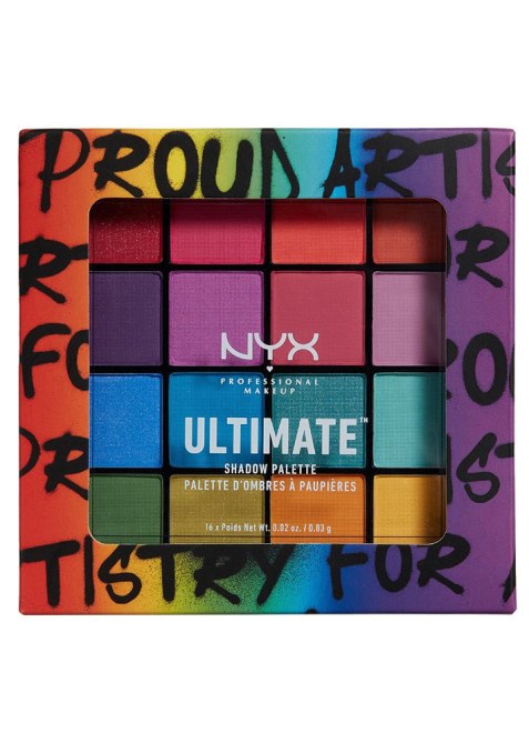 NYX Pride Edition Brights Ultimate Shadow Palette