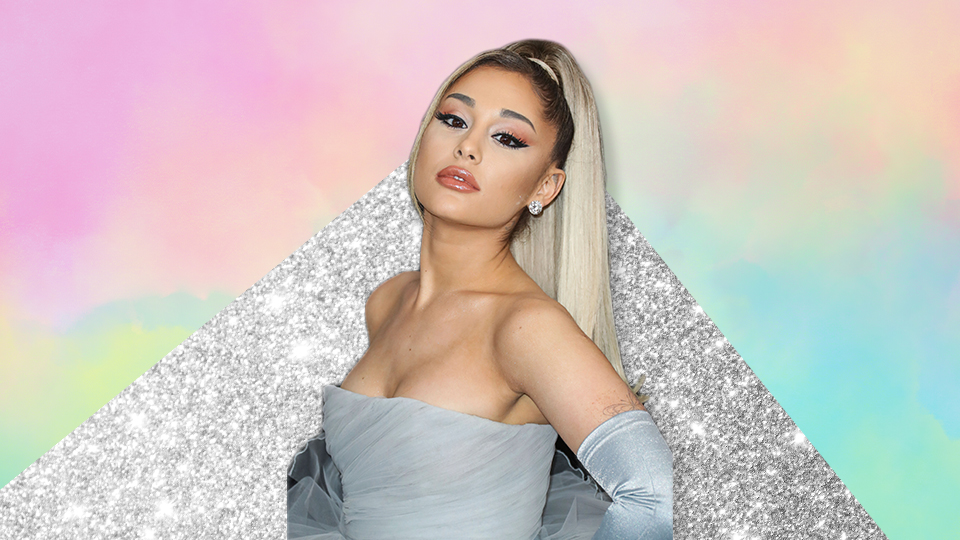 STYLECASTER | Ariana Grande Black Lingerie Top