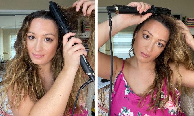 STYLECASTER | ghd rise hot brush review