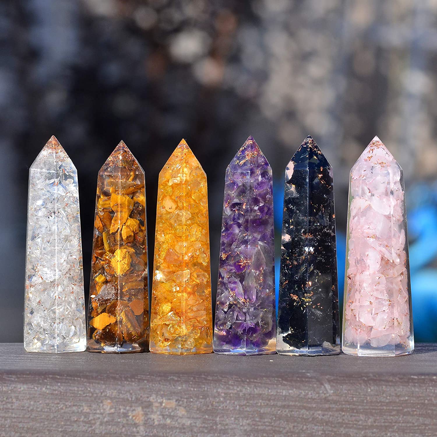 Ever vibes Roll over image to zoom in Healing Crystal Wand