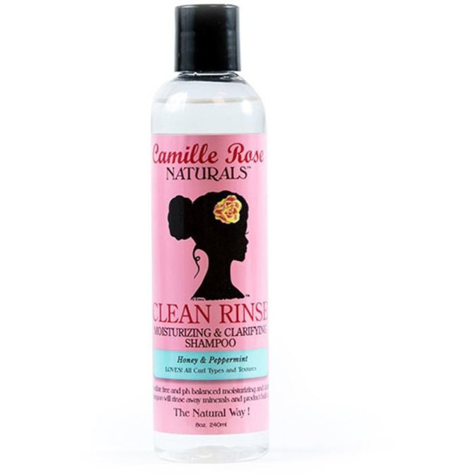 Camille Rose Naturals Clean Rinse Moisturizing & Clarifying Shampoo
