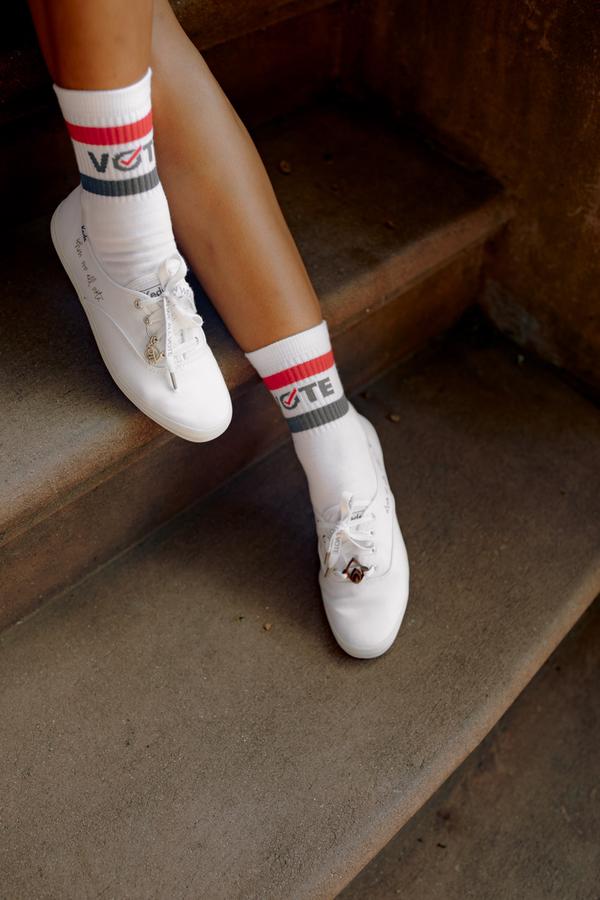 Brother vellies vote socks