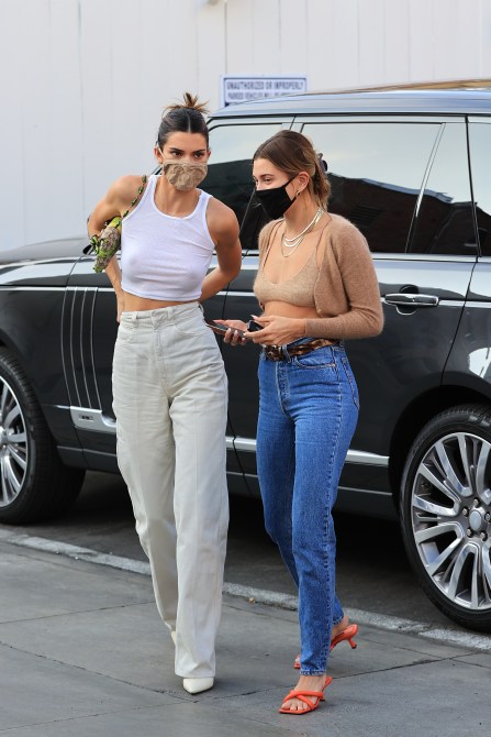 STYLECASTER | Kendall Jenner & Hailey Bieber Street Style