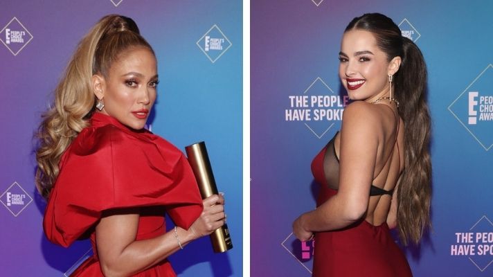 celeb ponytail trend