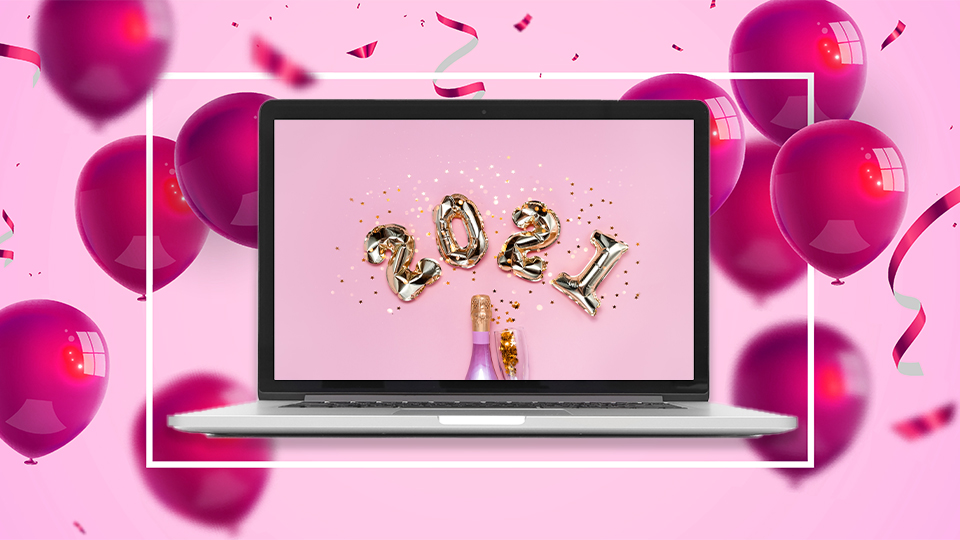 STYLECASTER | New Year's Eve Zoom Backgrounds