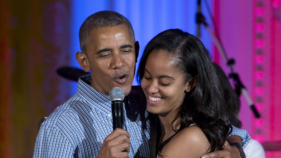 Barack Obama, Malia Obama