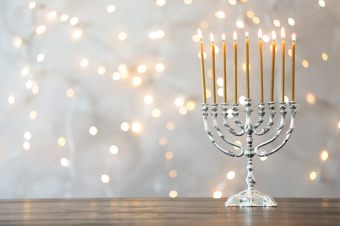 STYLECASTER | Hannukah Zoom Backgrounds