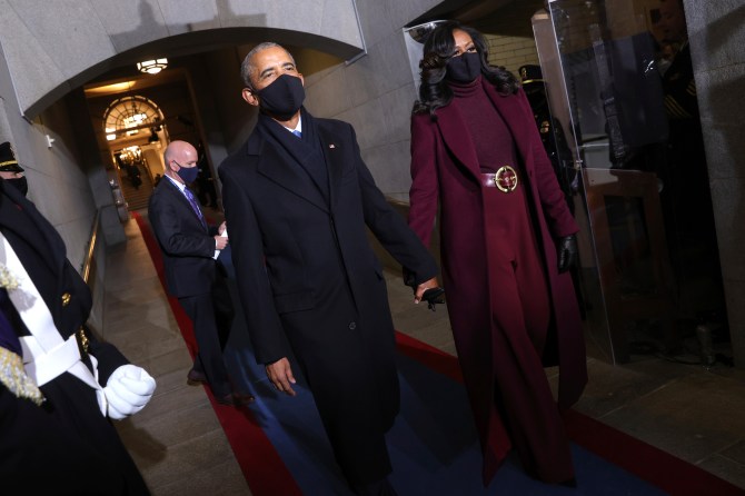STYLECASTER | Michelle Obama Inauguration Outfit 2021