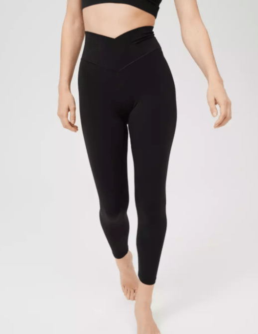 STYLECASTER | Aerie Crossover Leggings TikTok