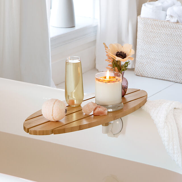 STYLECASTER | Bath Caddy