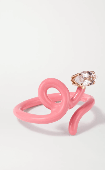 STYLECASTER | Enamel Jewelry Trend