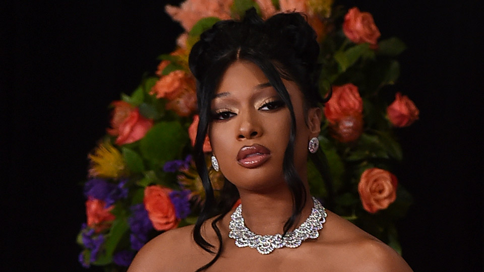 STYLECASTER | Megan Thee Stallion 2021 Grammys Look
