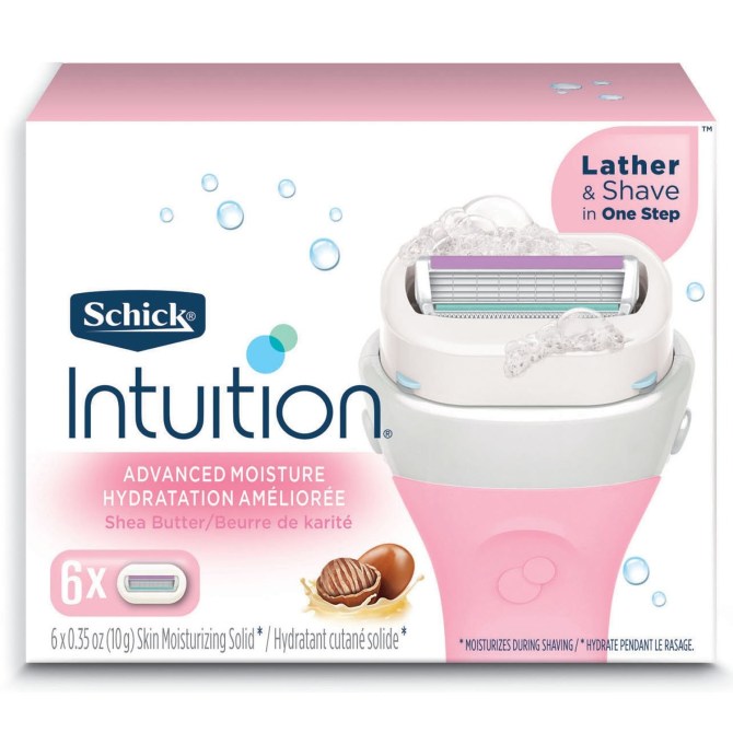 Schick Intuition Advanced Moisture Womens Razor