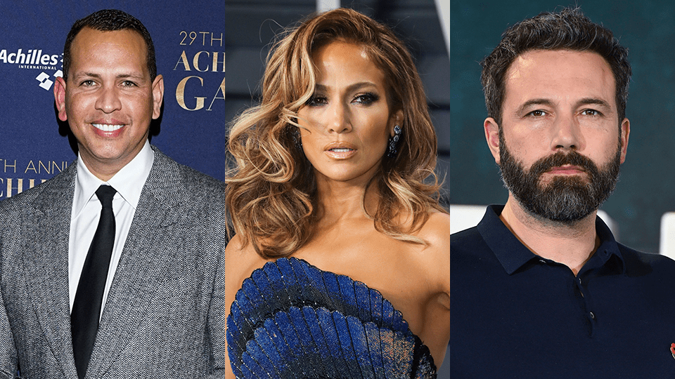 Ben Affleck, Jennifer Lopez, Alex Rodriguez