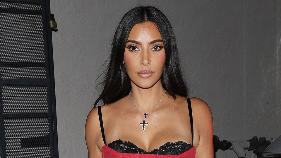 STYLECASTER Kim Kardashian Green Suit