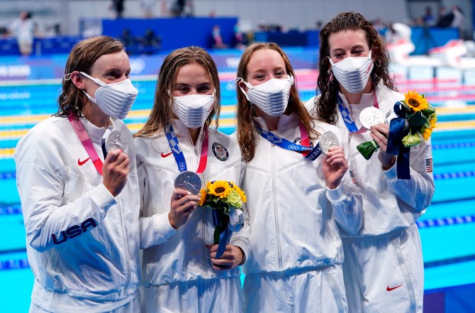 Swimming, Olympics 2021