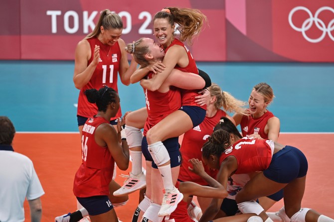 US-Womens-Volleyball-Team