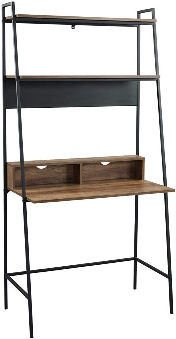 Walker Edison Freya Urban Industrial Ladder Desk