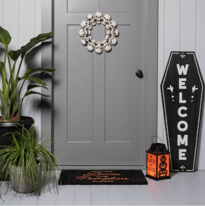 Trick or Treat Reversible Halloween Sign