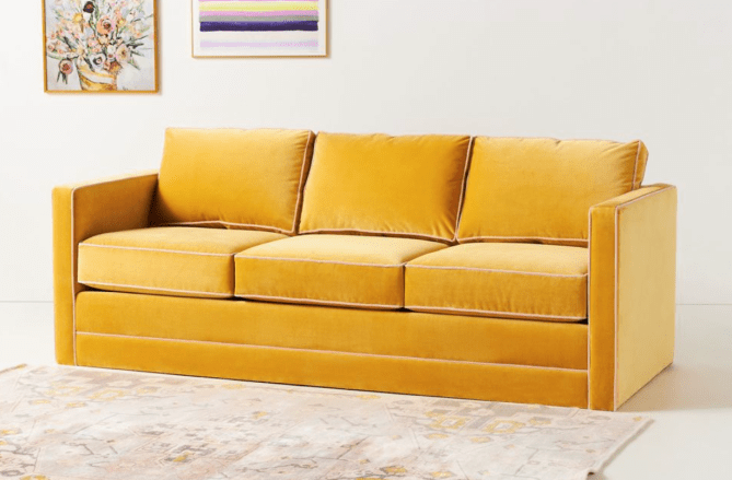 Carroll Contrast Piping Sofa