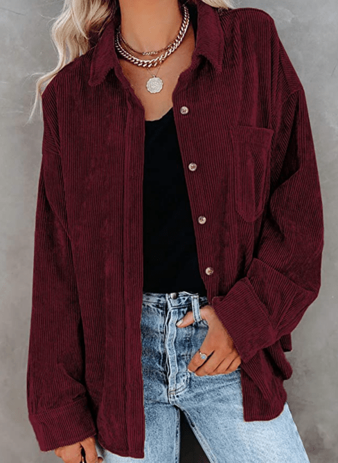 Dokotoo Shacket Red Amazon